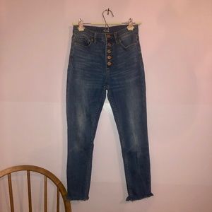 UO BDG High Rise Twig Ankle Jeans Size 27
